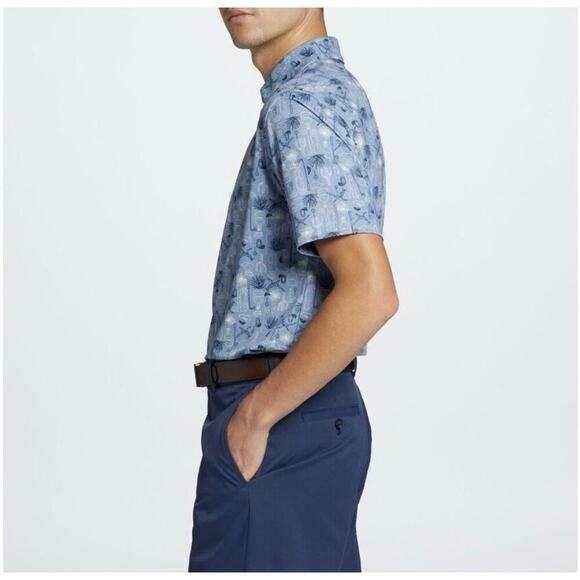 Walter Hagen “Dense Desert Convo” Polo in “Desert Gray” size Small, NWT! - Picture 4 of 12